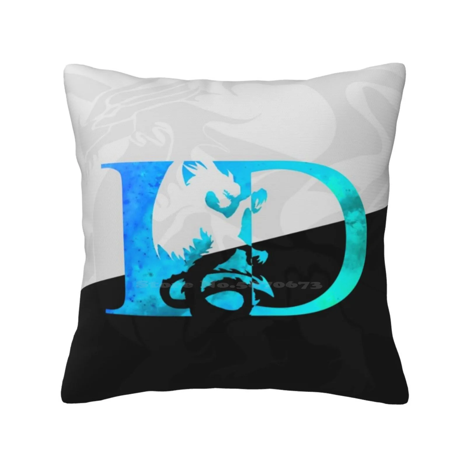 Imagine Dragons Logo Re-Designed Soft Comfortable Pillowcase Imagine Dragons Band Music Logo Brand Concert Mythical Creature