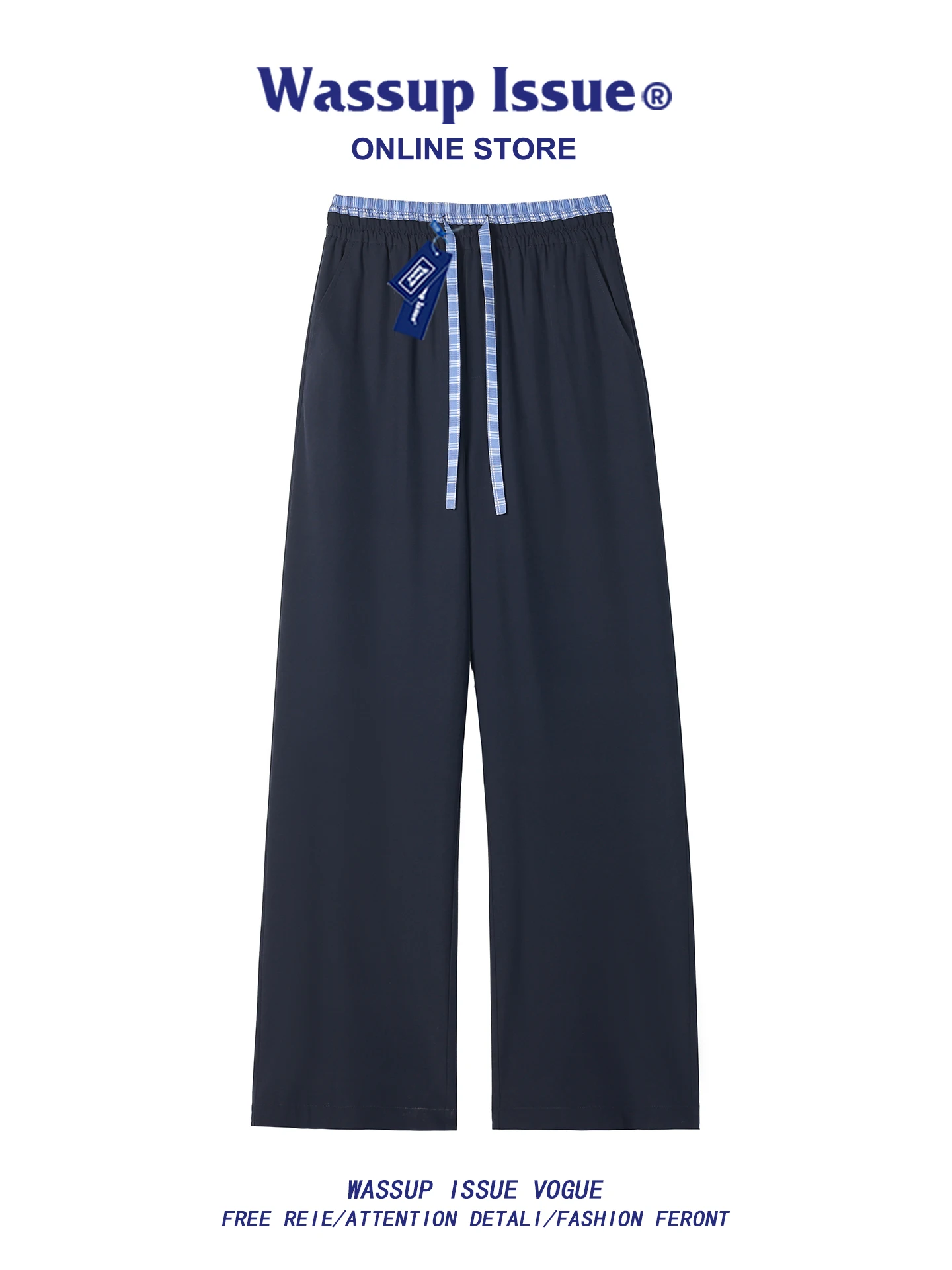 

Американские лоскутные прямые брюки с ножом, мужские летние свободные повседневные универсальные длинные брюки для ленивых