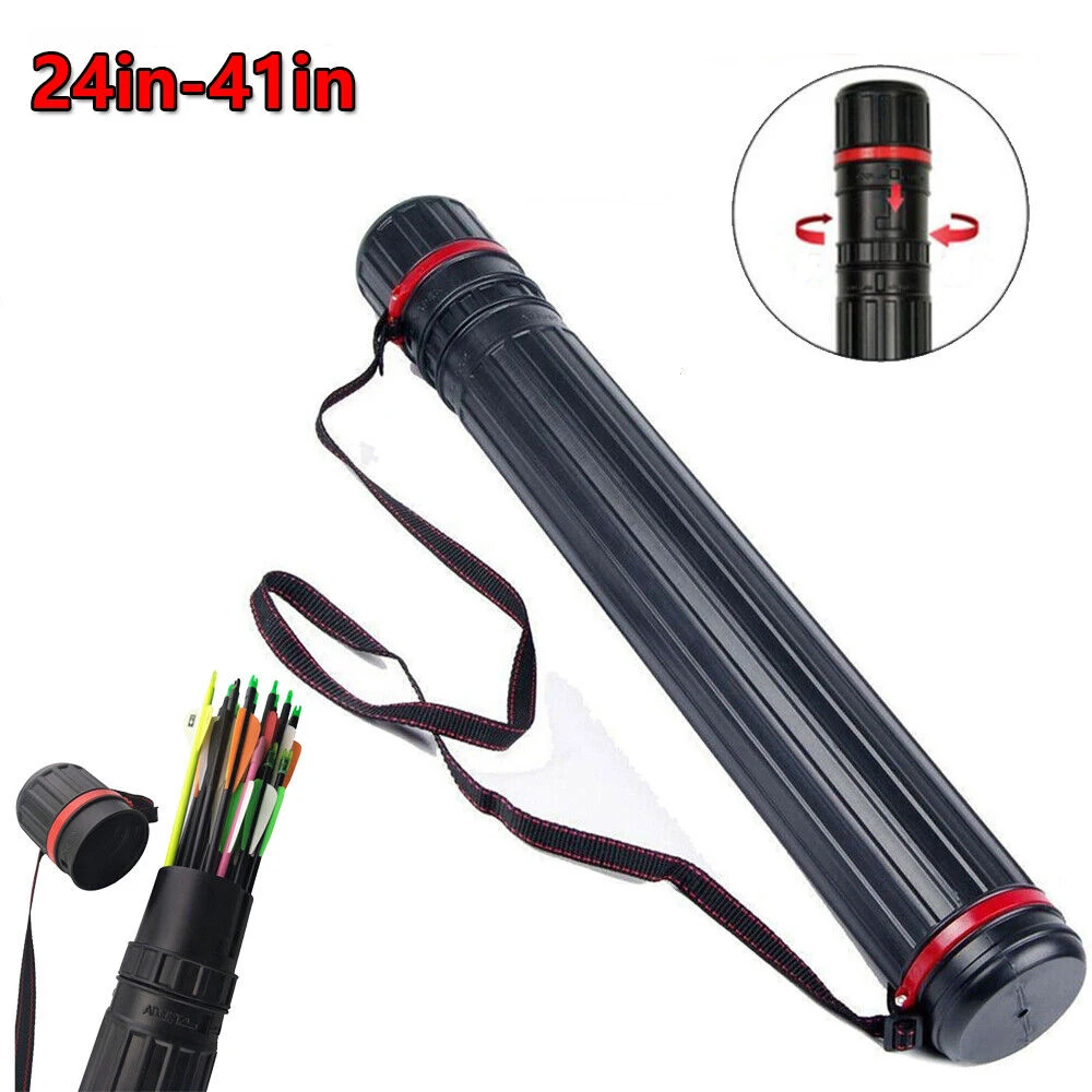 41-inch Adjustable Hunting Arrows Tube Quiver Case Accommodates 12-24Pcs Arrows hunting accessories