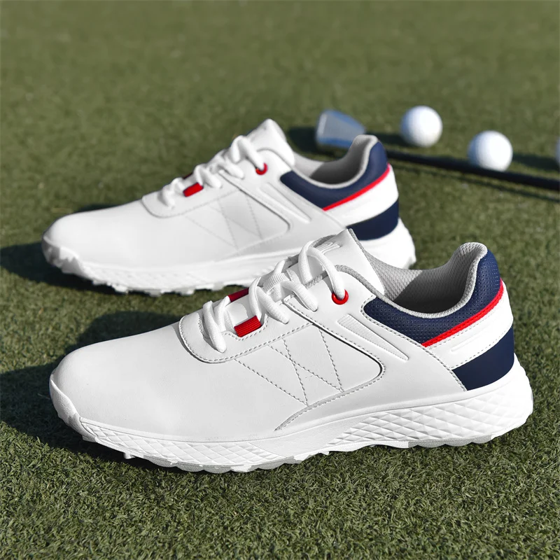 Luxury Golf Shoes Lightweight Walking Footwears for Golfers Non Slip Male Sports Shoes Damping