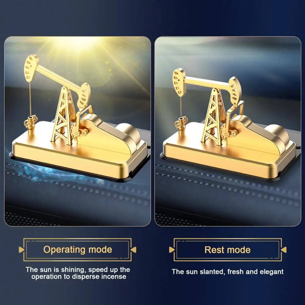 

Автомобильный диффузор, ароматерапия, блок солнечной зарядки для нефтяных месторождений, рабочее оборудование, фигурка, декоративный автомобильный освежитель воздуха, диффузор