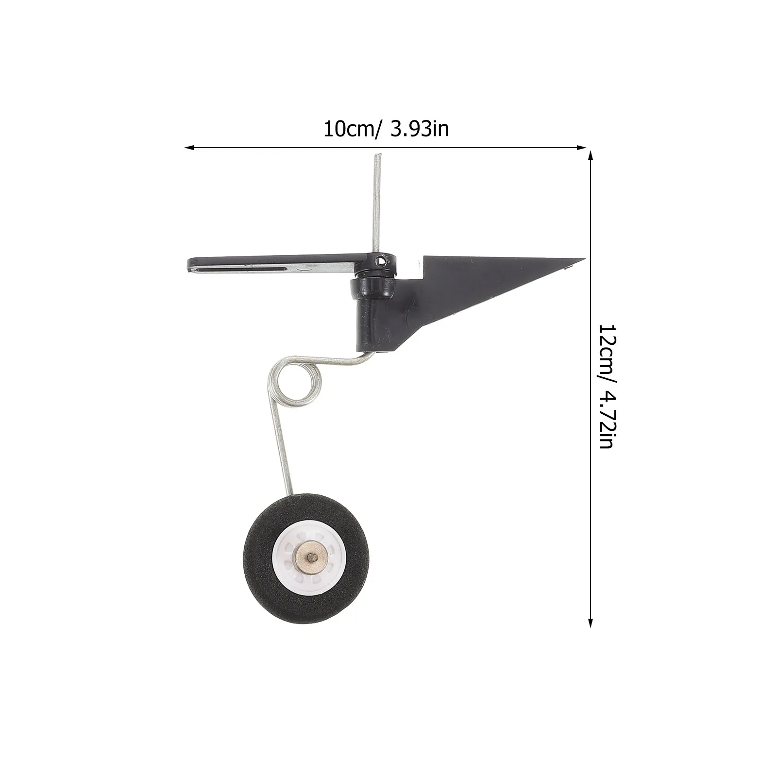 Tail Wheel Assembly Rc Aircraft Landing Gear Stable Easy Install Replacement Part for Electric Airplane Accessories