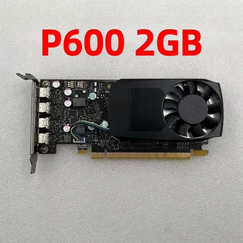 

Оригинальная профессиональная видеокарта P600 2GB для дизайна, 3D-моделирования, рендеринга, CAD/PS-рисования, 4K