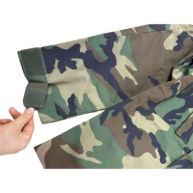 Deutschland Camouflage Dschungel Trainingsuniform ACU Feldanzug Flecktarn Dschungel Spot Set für Männer, Feldtraining Anzug Kampf ACU Set – Detail 24