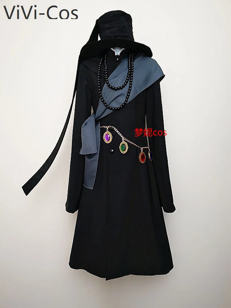 Hot Anime Black Butler Undertaker Cosplay Costume Under Taker Funeral Halloween Suit For Women Men Outfit New Custom Made