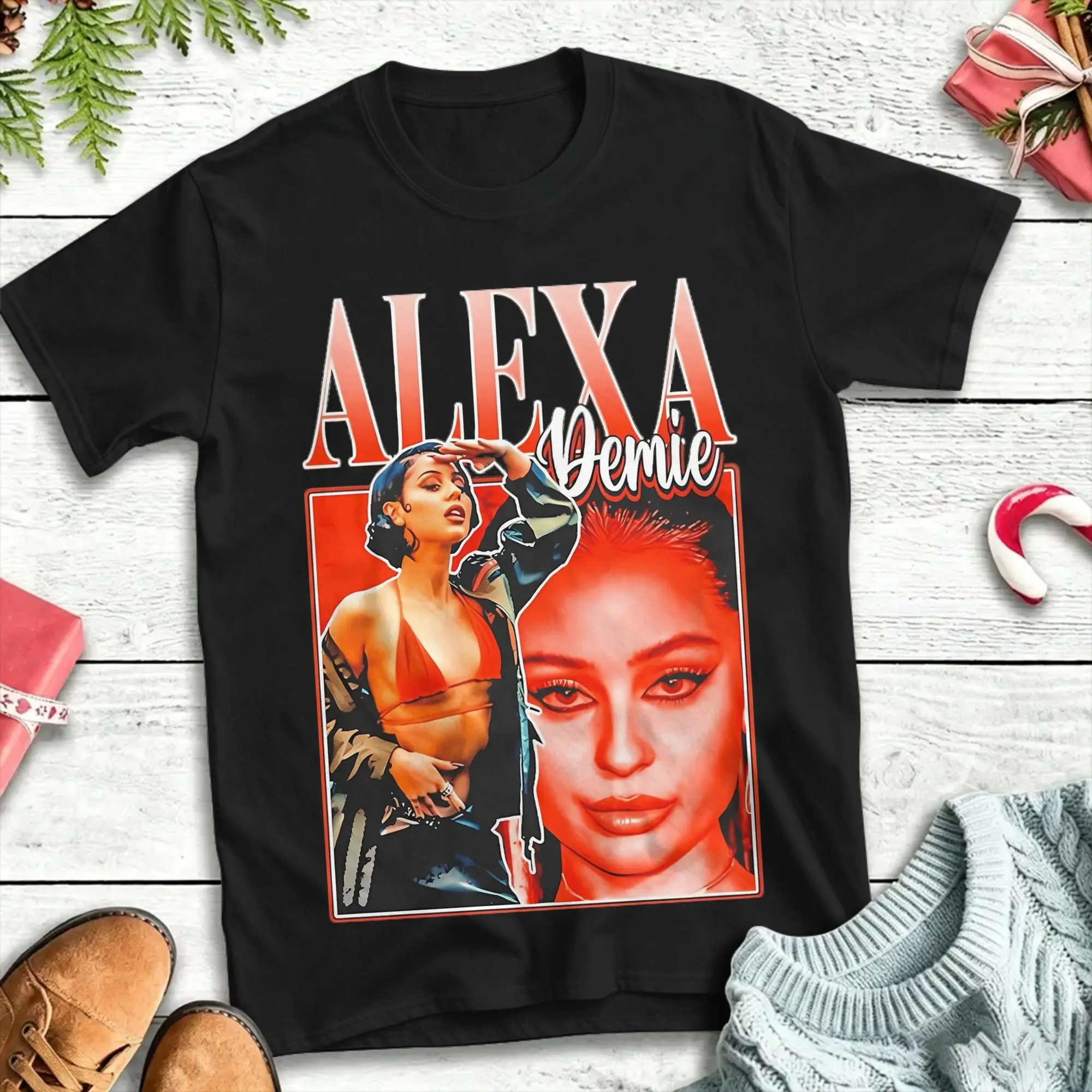 Euphoria Alexa T-shirt d'été en pur coton pour hommes, T-shirt au design à la mode, à manches courtes, Y2K, décontracté