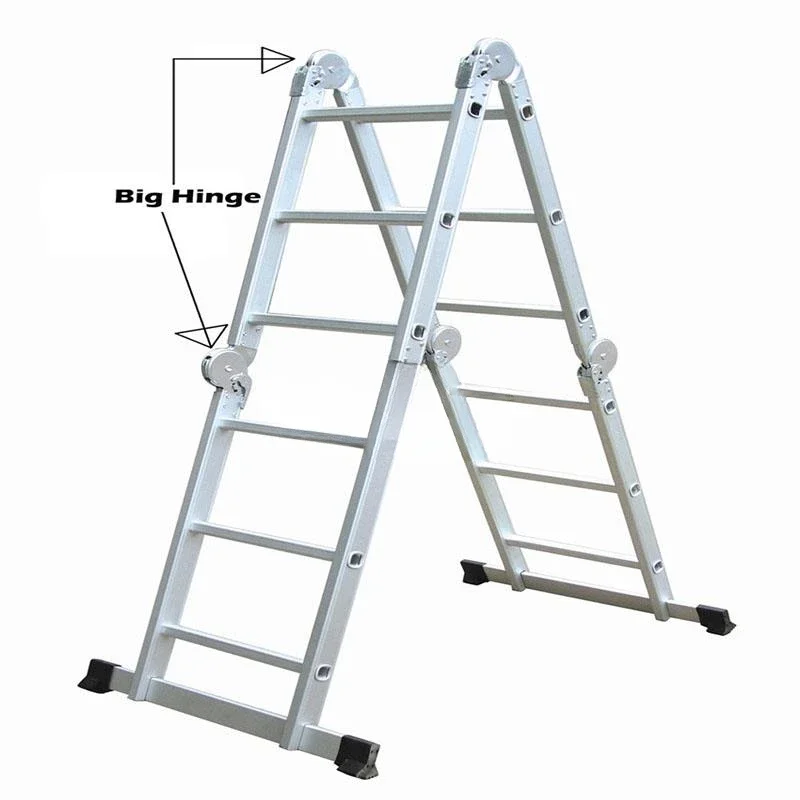 BLS-A02/A03 pratici giunti por escala pieghevoli en lega di alluminio scala da costruzione retractable scala telescópica regolabil