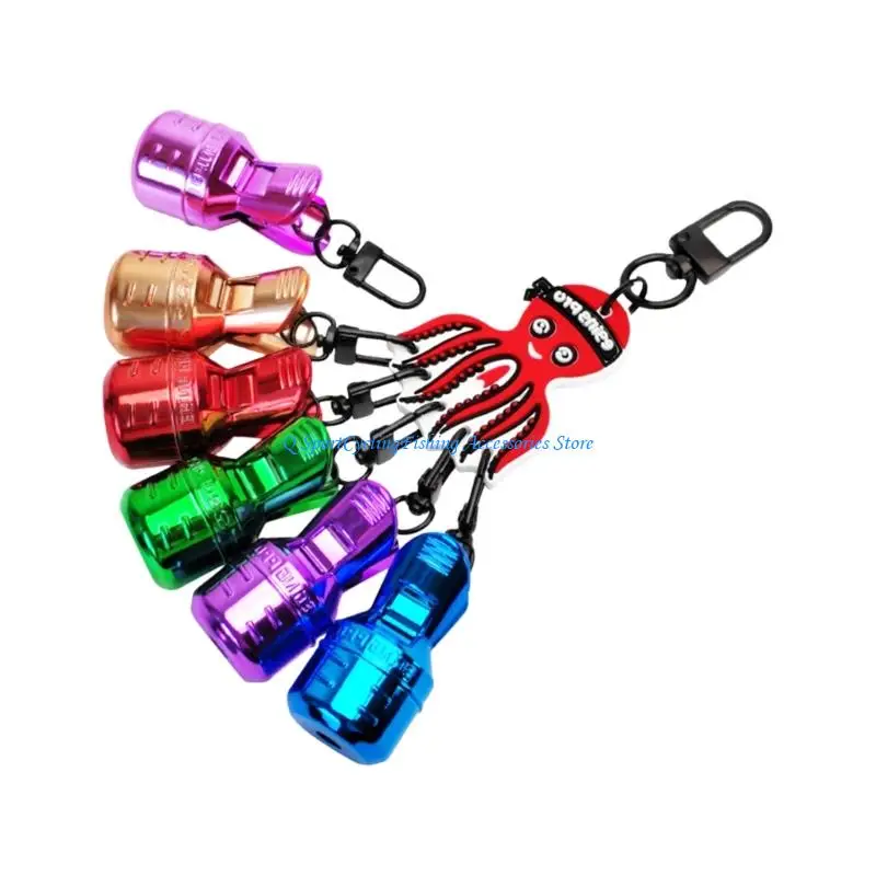 غطاء خطاف الصيد مع حلقة تسلق لطعم الصيد وغطاء رأس واقي بخطاف #2