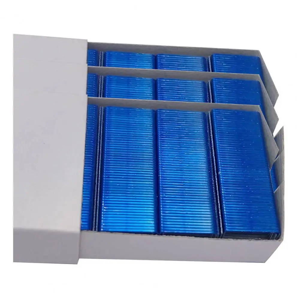 Staple Green Colored Staple 3000 Refill for Desk Stapler 1000 Per Pack School Bookbinding Staple for Bookbinding