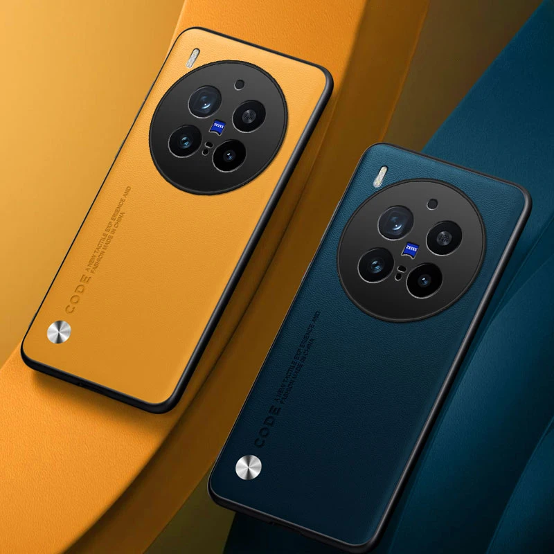 Leder Funda für VIVO X300 Pro Fall für VIVO X300 Abdeckung Mode Faser Textur PU-Leder Schutz Stoßfest Telefon capa