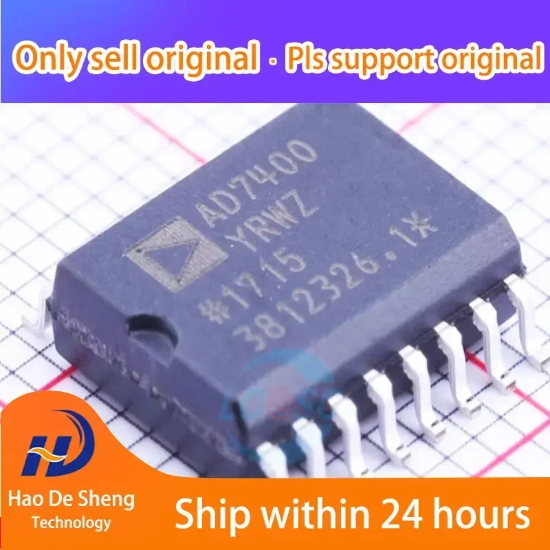 

10 шт./лот ADI AD7400YRWZ чип ЦАП SOP16, новый, оригинальный, в наличии, Power bank
