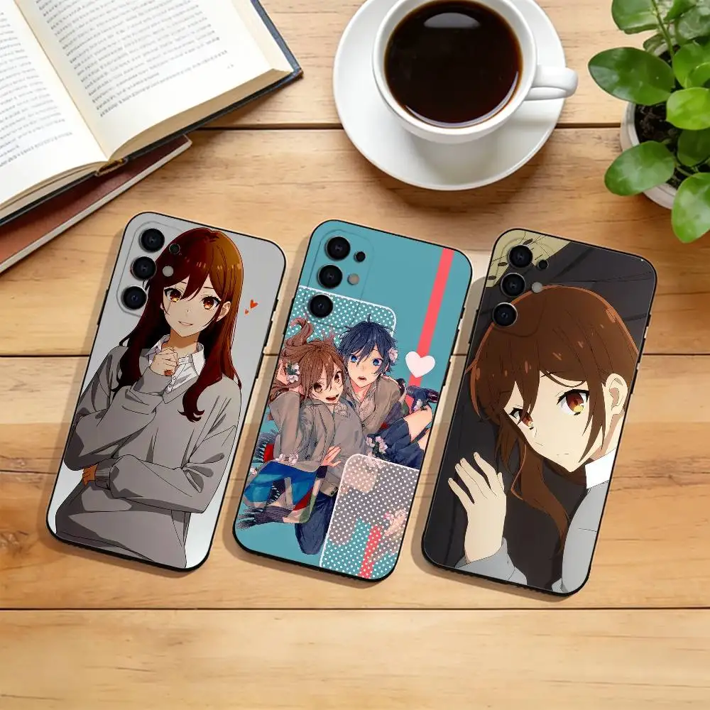 

Horimiya Kyoko Hori Phone Case For Samsung S25,S24,S21,S22,S23,S30,Ultra,S20,Plus,Fe,Lite,Note,10,Black Cover