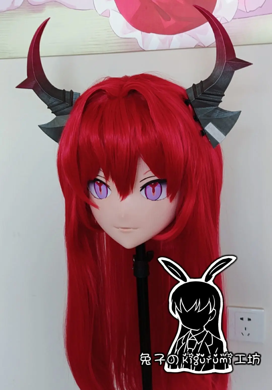 

(RB7114)Customize Full Head Quality Handmade Female/Girl Resin Japanese Anime Cartoon Character Kig Cosplay Kigurumi Mask