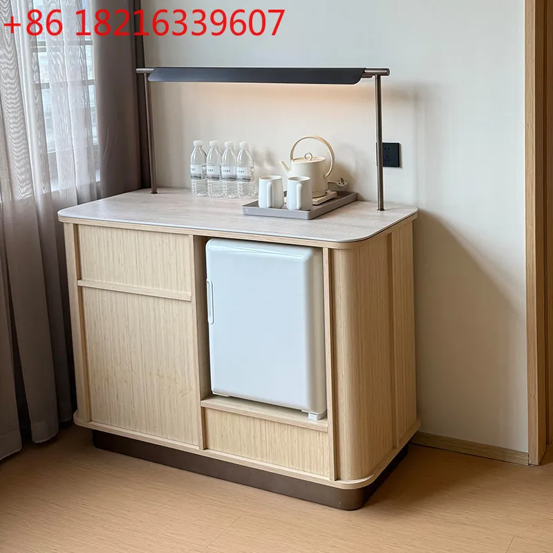 

Water table Refrigerator cabinet Tea cabinet Tea table Guest room Hotel furniture