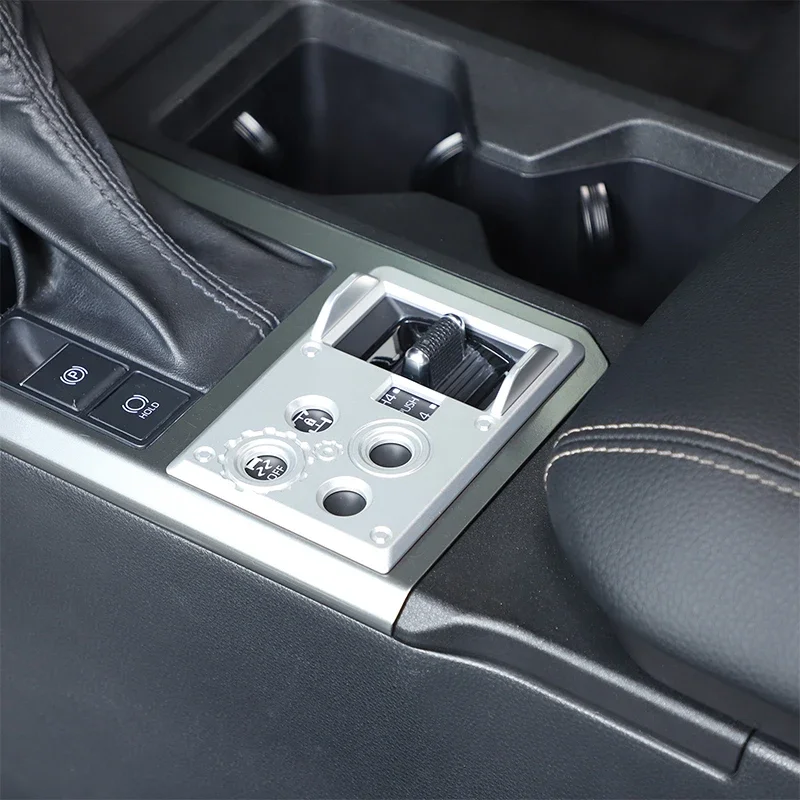 Gao Ruying For Toyota Land Cruiser Prado 250 LC250 24-25 Car Differential Lock Button Panel 4WD Mode Switch Button Cover Trim