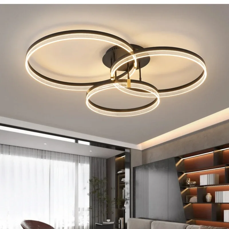 Imagem -02 - Estilo Nórdico Led Chandelier Luminária Pendurada Luzes Pingente Fit For Living Sala de Jantar Cozinha Quarto Decoração de Casa