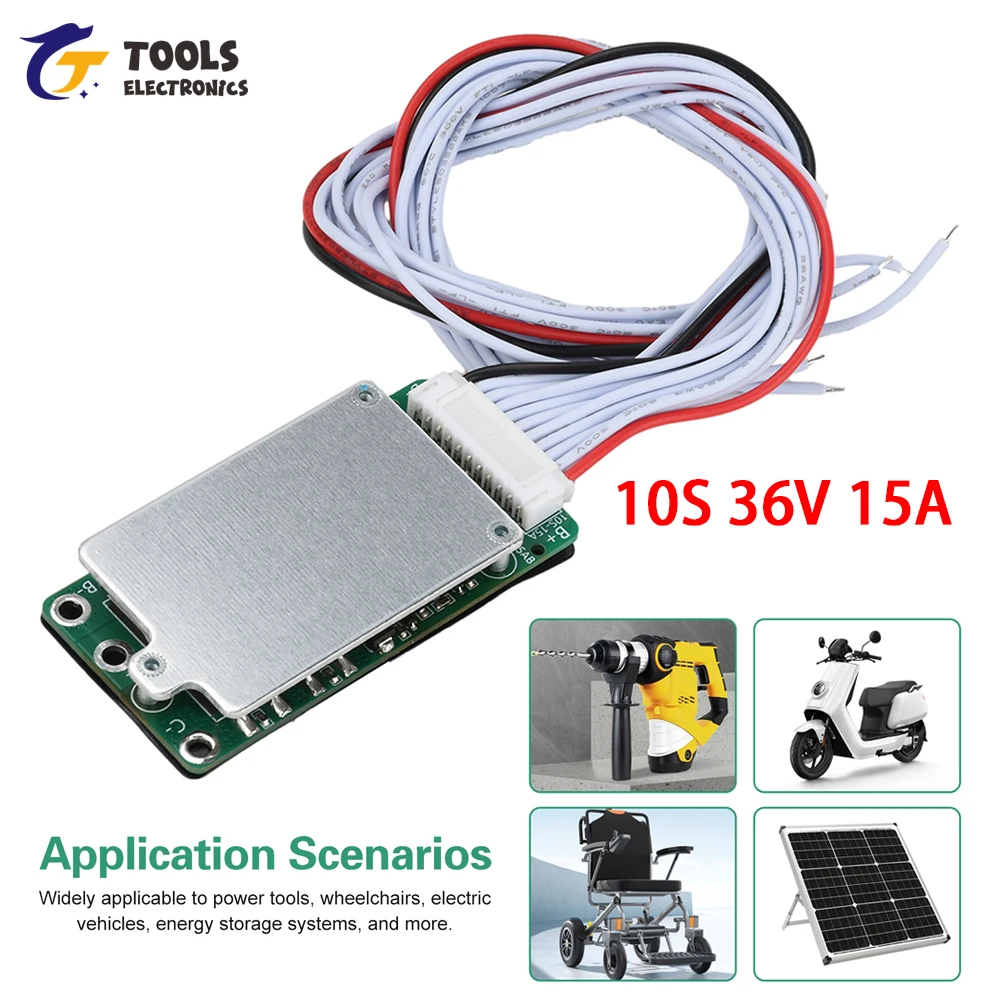 10S 36V 15A Bms Lit…