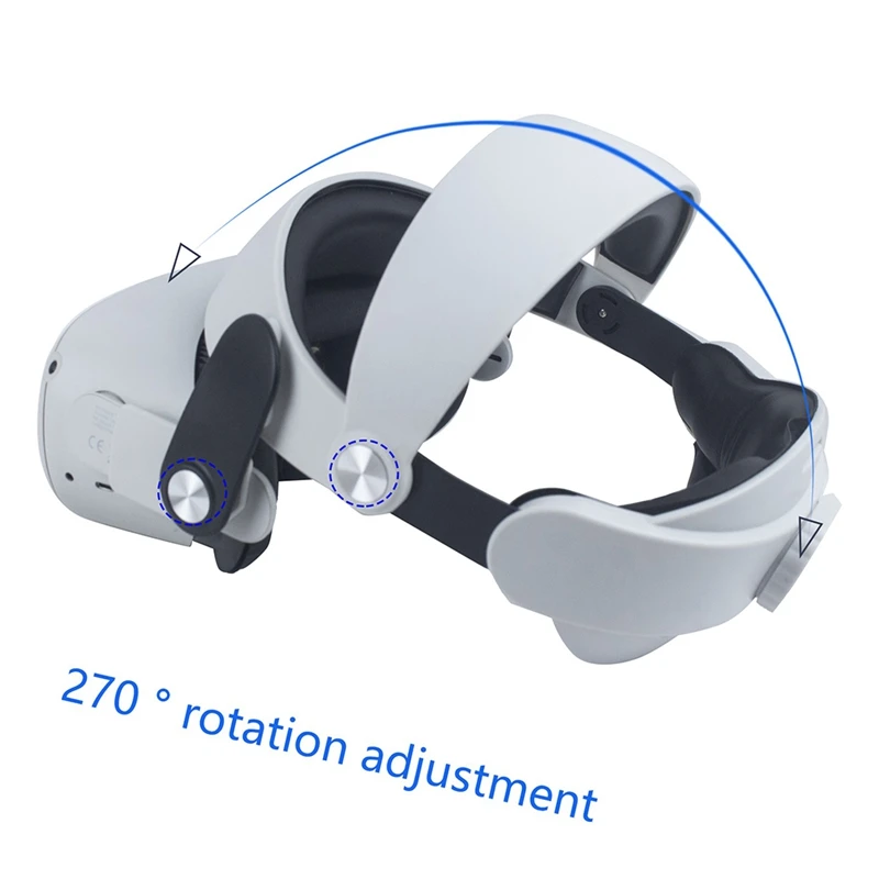 Adjustable Halo Strap For Oculus Quest 2 VR Accessories Protective Cover ,Increase Supporting Force And Improve Comfort