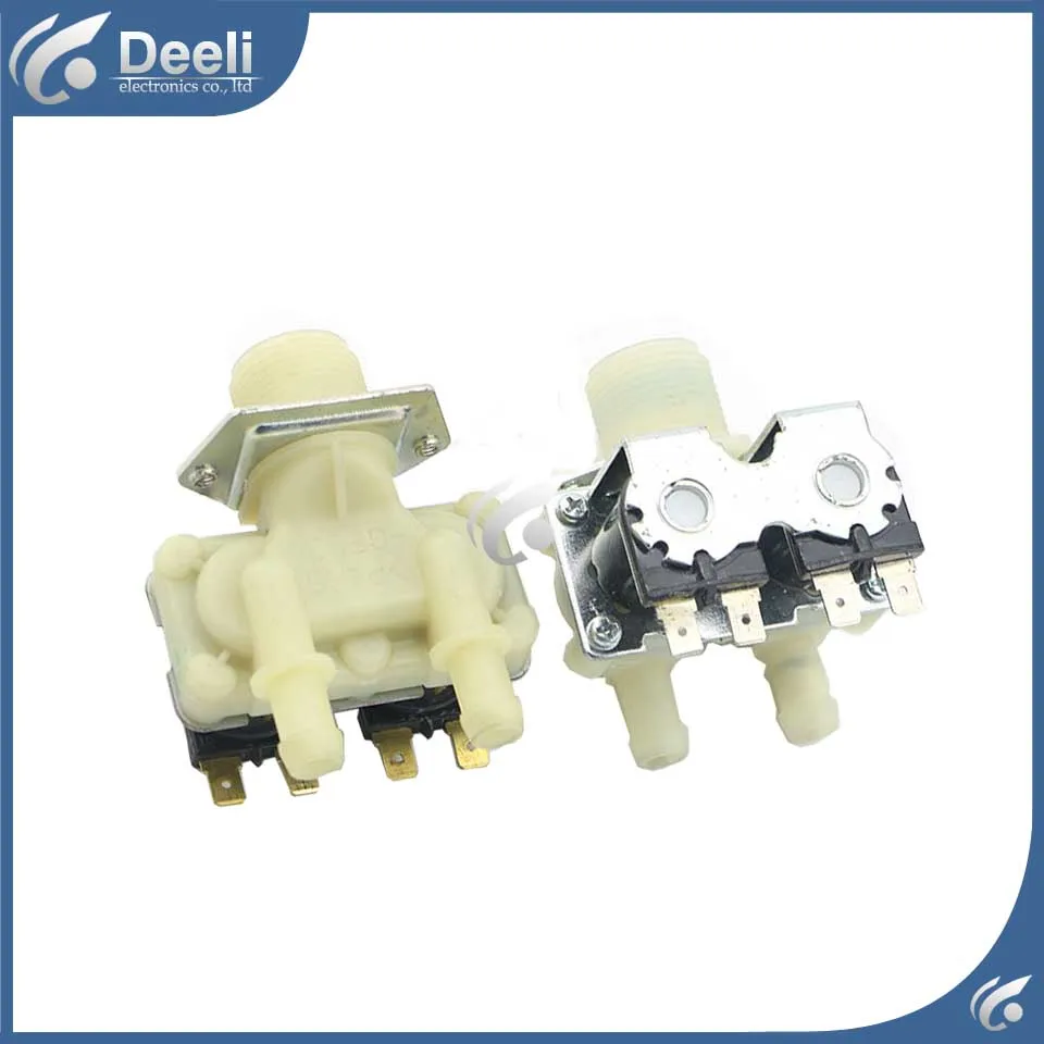 1 pçs original para válvula de entrada dupla XQG80-Q1486 b1486 b1286 0024000126 máquina lavar roupa parte
