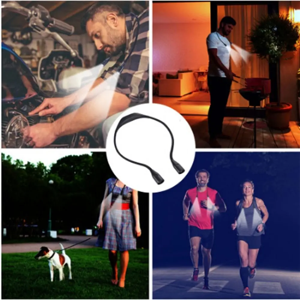 

Светодиодные лампы для чтения с регулировкой на 360 градусов, защита глаз, 3 цвета света, мини-настольная лампа, портативная, для чтения без помощи рук