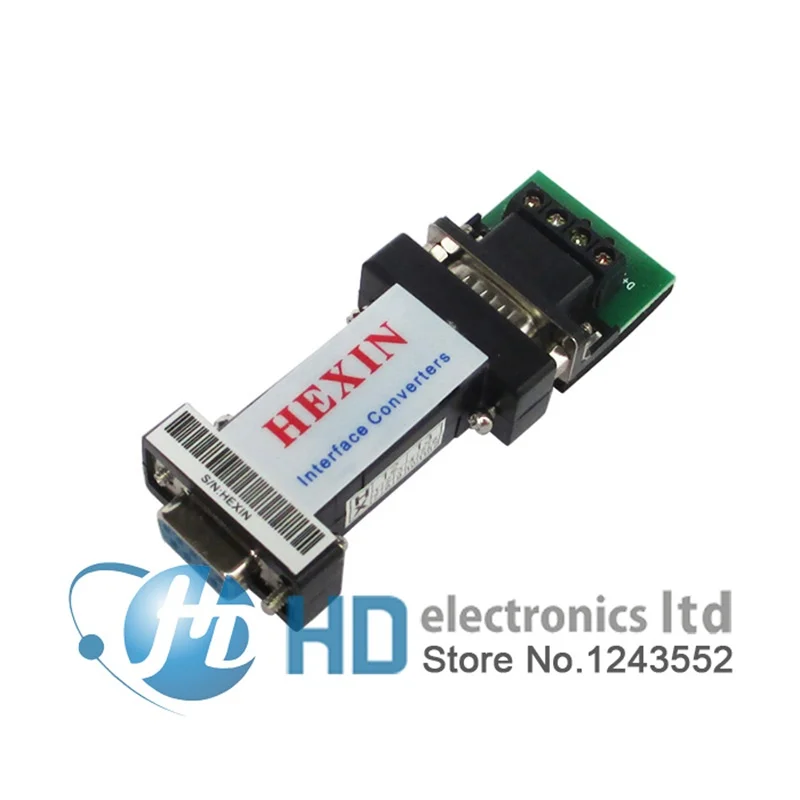 free shipping RS232 To RS485 Data Communication Adapter for PTZ CCTV