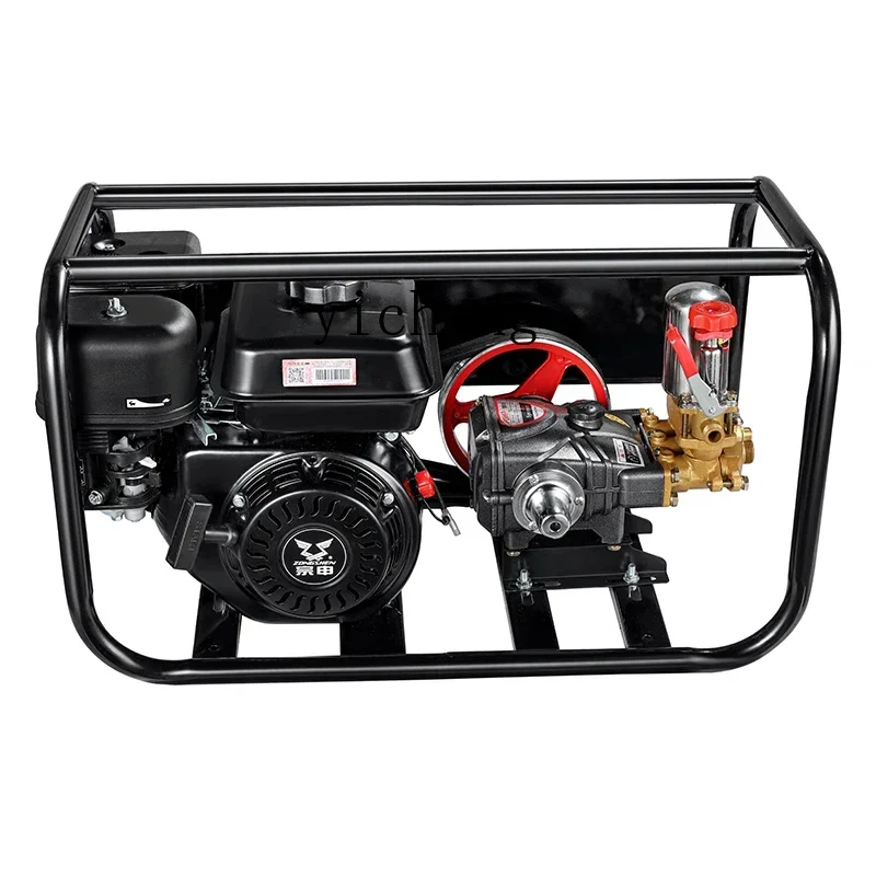 

butter-free engine high-pressure spraying machine stretcher machine high-pressure three-cylinder spraying machine