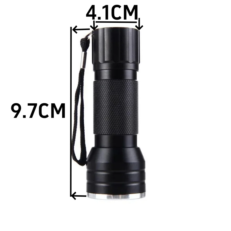 AODTOSIP 3 Pack Ultraviolet Flashlight High Power 21 LED UV Flashlight 365nm Black Light Torch for Dog Pet Urine Stains