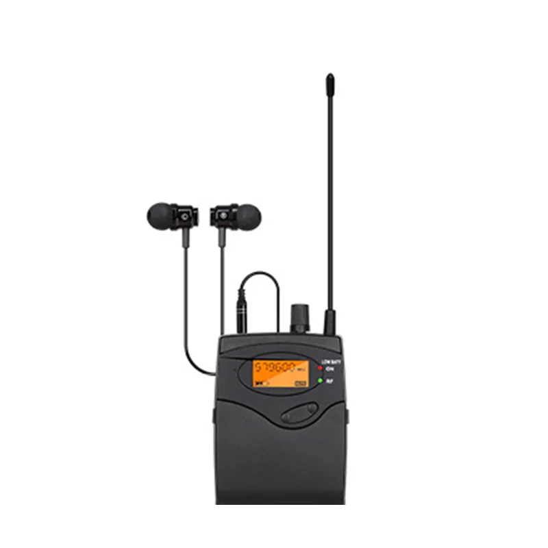 CREATE SOUND SR2050 IEM UHF mono draadloos in-ear monitoringsysteem kan worden gekozen door zangers voor toneelvoorstellingen en DJ's