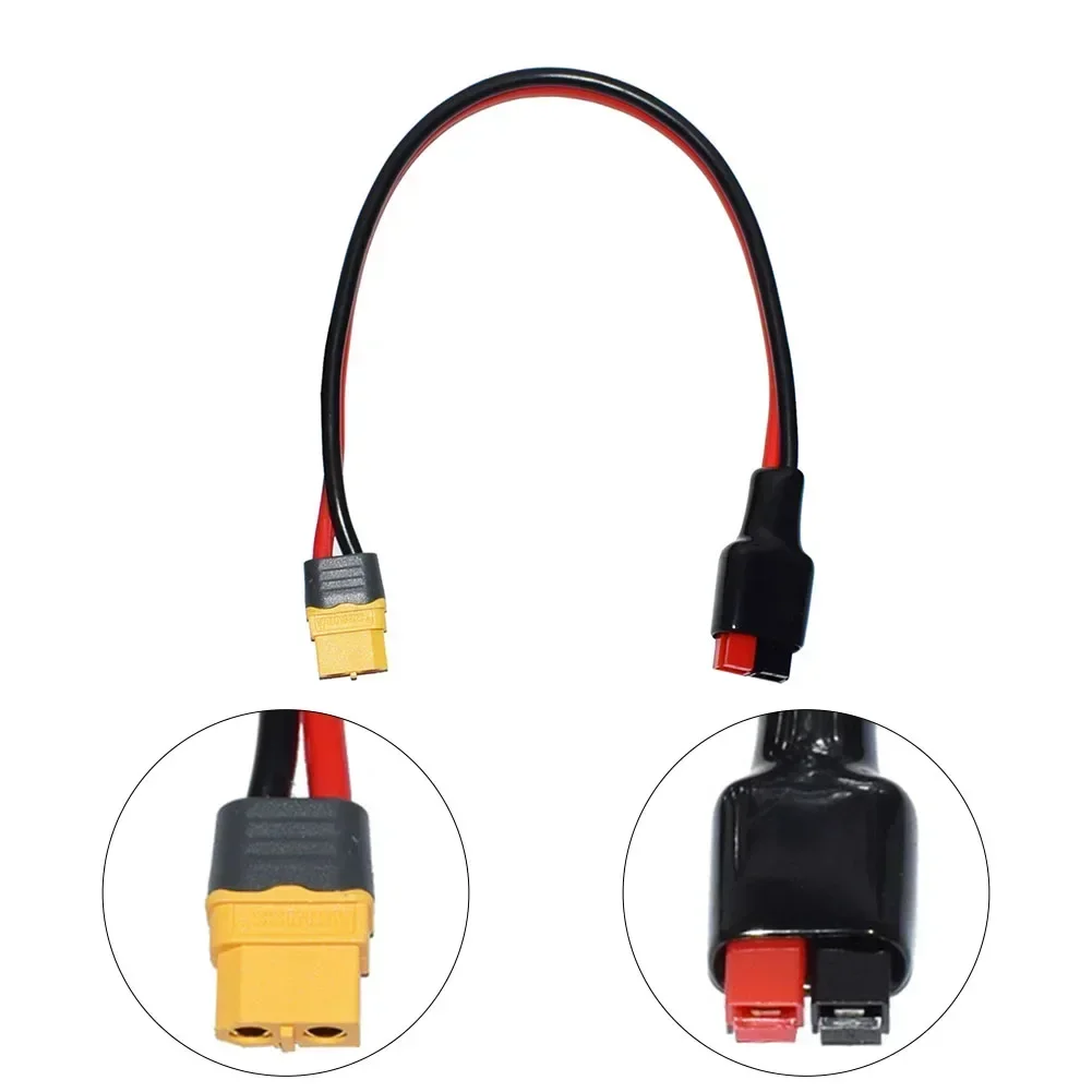 For Anderson To Female Adapter Cable 12awg 2 Cores Battery Cable 30cm 91.5cm Environmentally Friendly Connector Plug Set