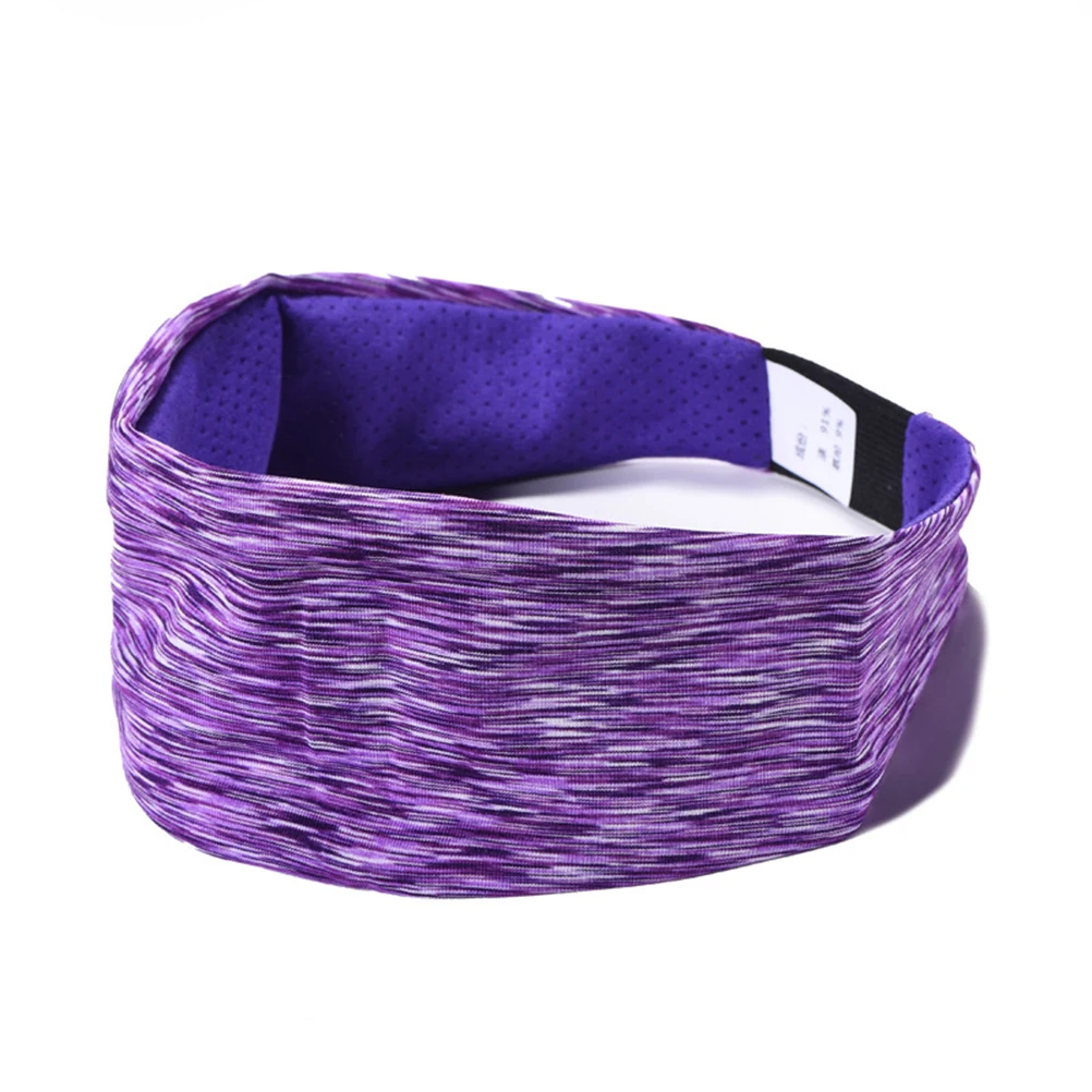 

1pc Anti-Slip Headband For Adults Fashion Hair Band Unisex Sports Sweat Absorption Band Breathable Yoga Running Party Wear Grey