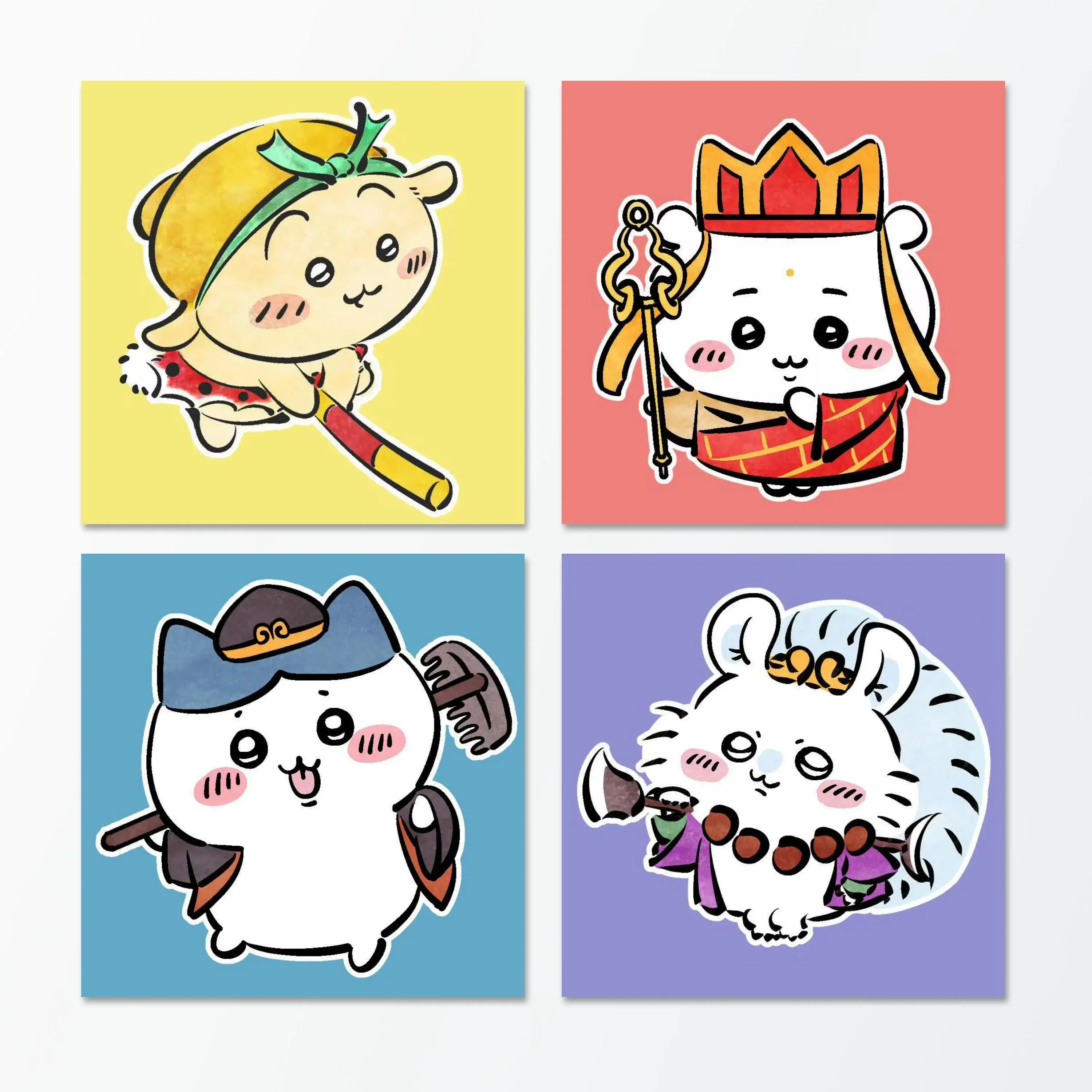 

Милый западный путешествие Chiikawa алмазная живопись мозаика мультфильм аниме искусство наборы для вышивки крестом вышивка горный хрусталь детский подарок