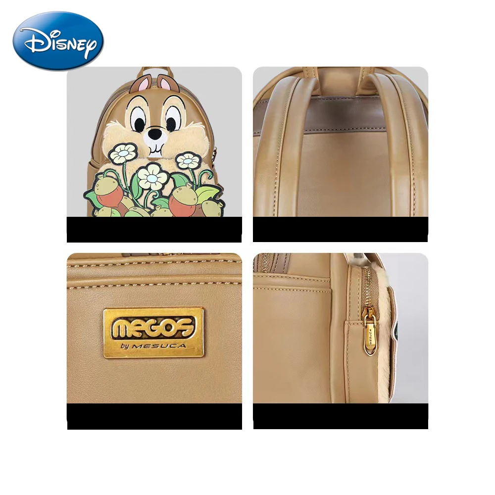 Disney Officially Licensed Chip An\'Dale Shoulder Chip Fashion Bag Purse Birthday Gift For Friends