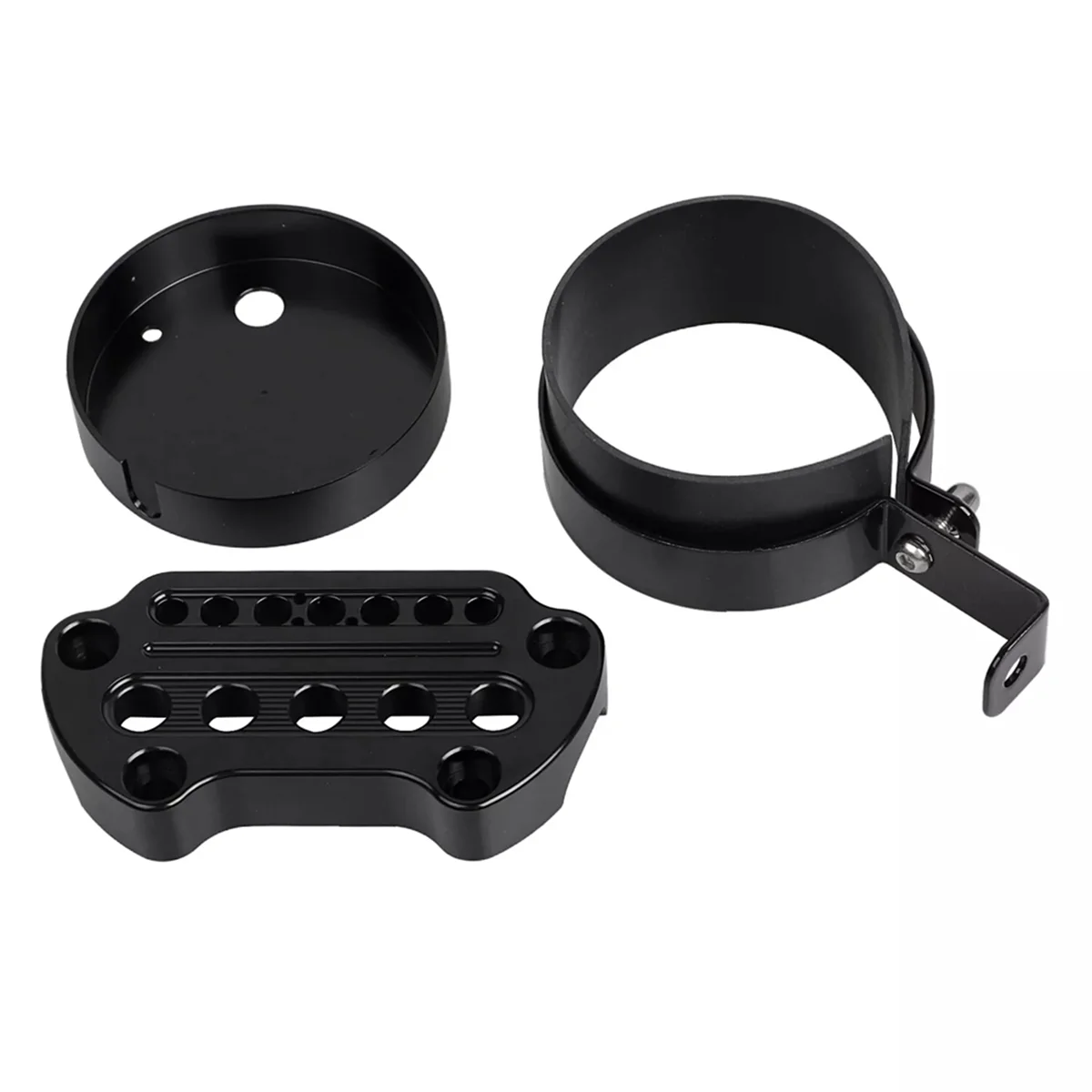 Abrazadera indicadora de reubicación del soporte del velocímetro lateral ABKB para XL 883