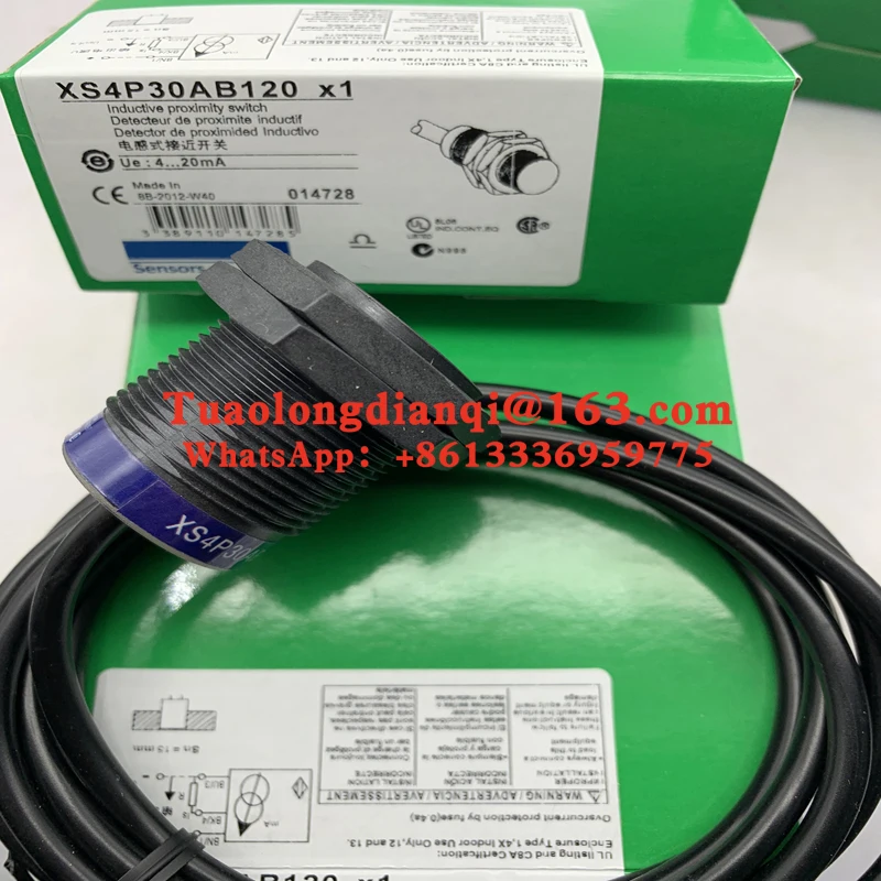 

high quality XS4P30AB110 XS4P30AB120 XS1M30MA250L1 XS4P30AB120L1 100% new original proximity sensor one year warranty