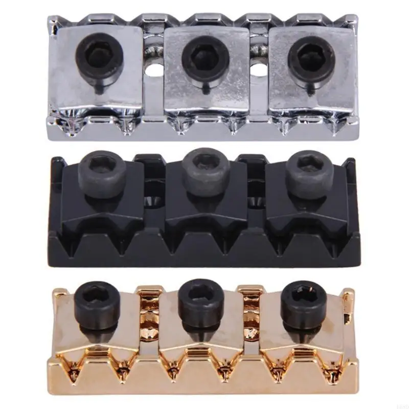 Metal Guitar String Locking Nut 42mm for Electric Guitar Replacement Parts 