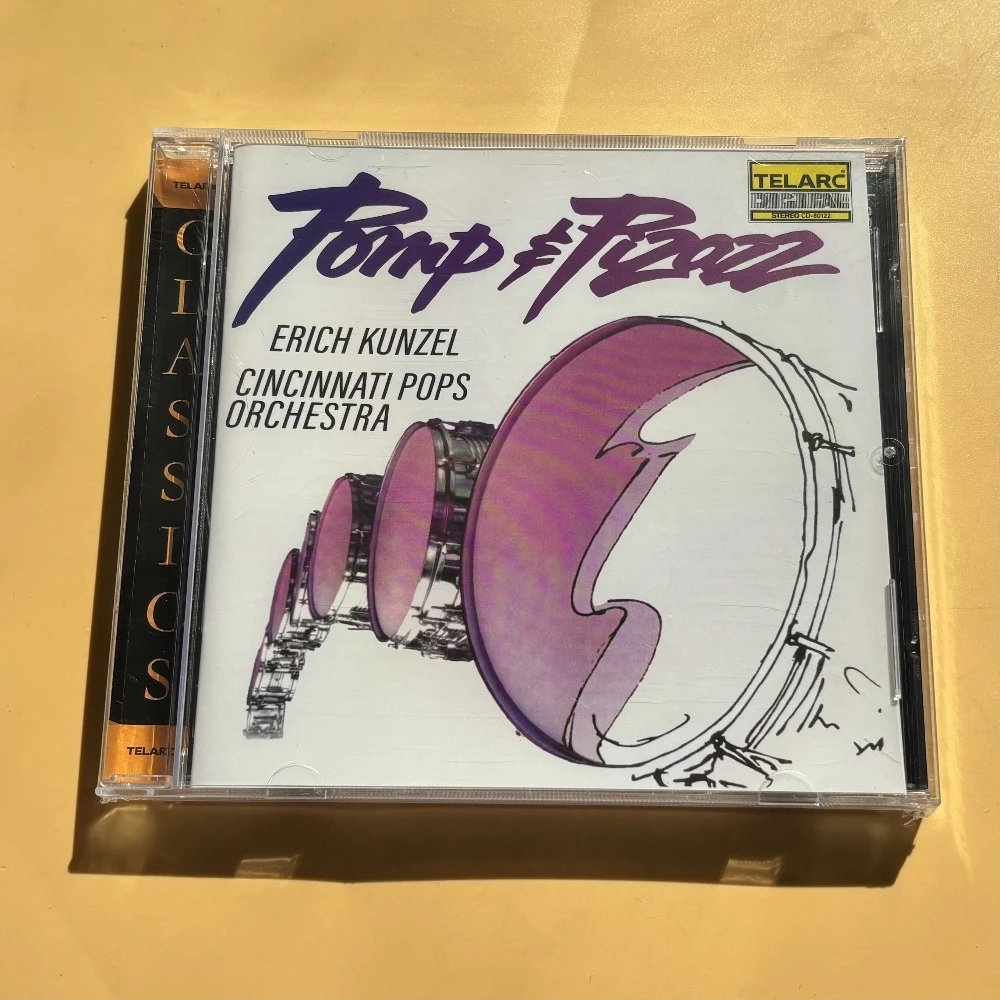 

Музыкальный компакт-диск Telarc: Великолепные и Мощные маршевые мелодии Кунцеля, Симфонический оркестр Сент-Луиса (Канзил), Си-Дельта