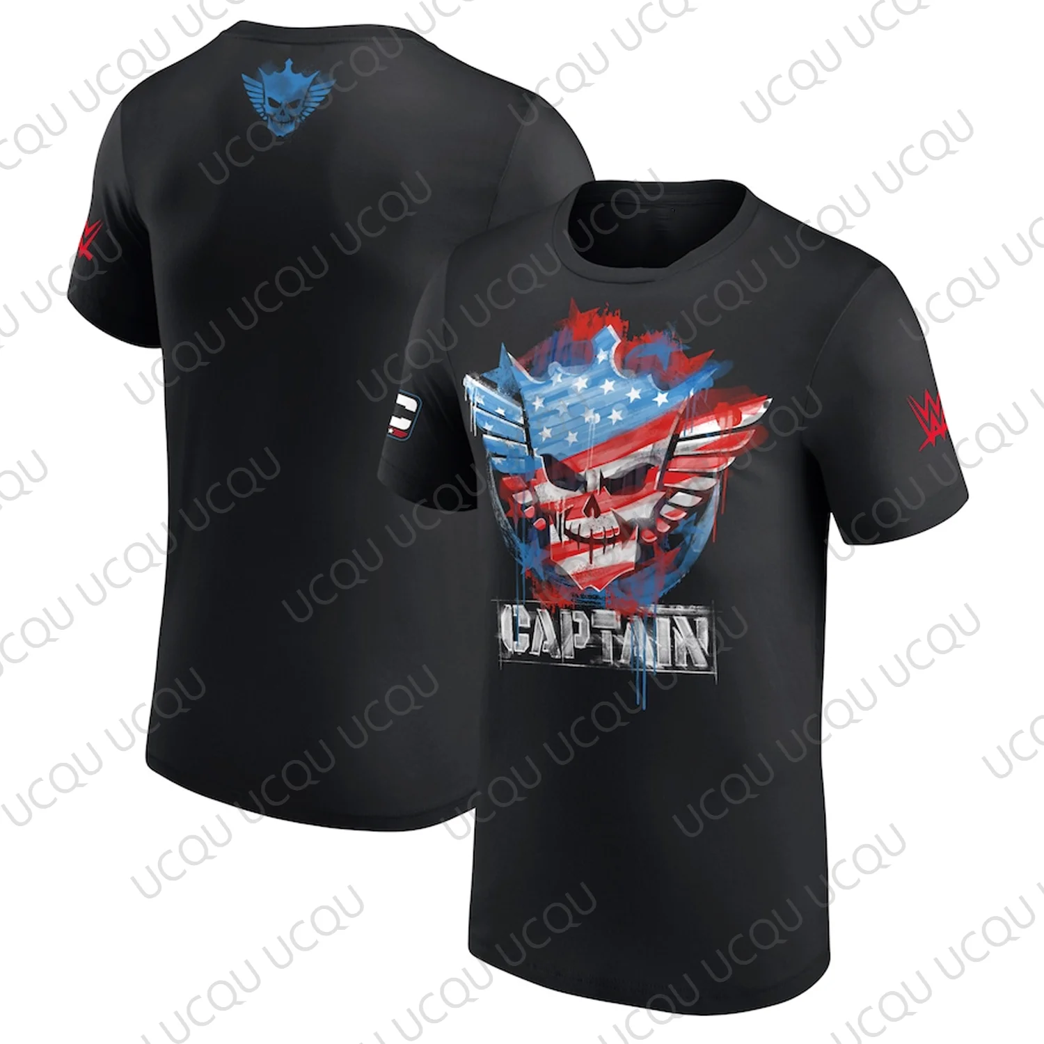 

Cody Rhodes Men's Black Wrestling T-Shirt – 100% Cotton Boxing Tee for Wrestling Match & Combat Sports Fans