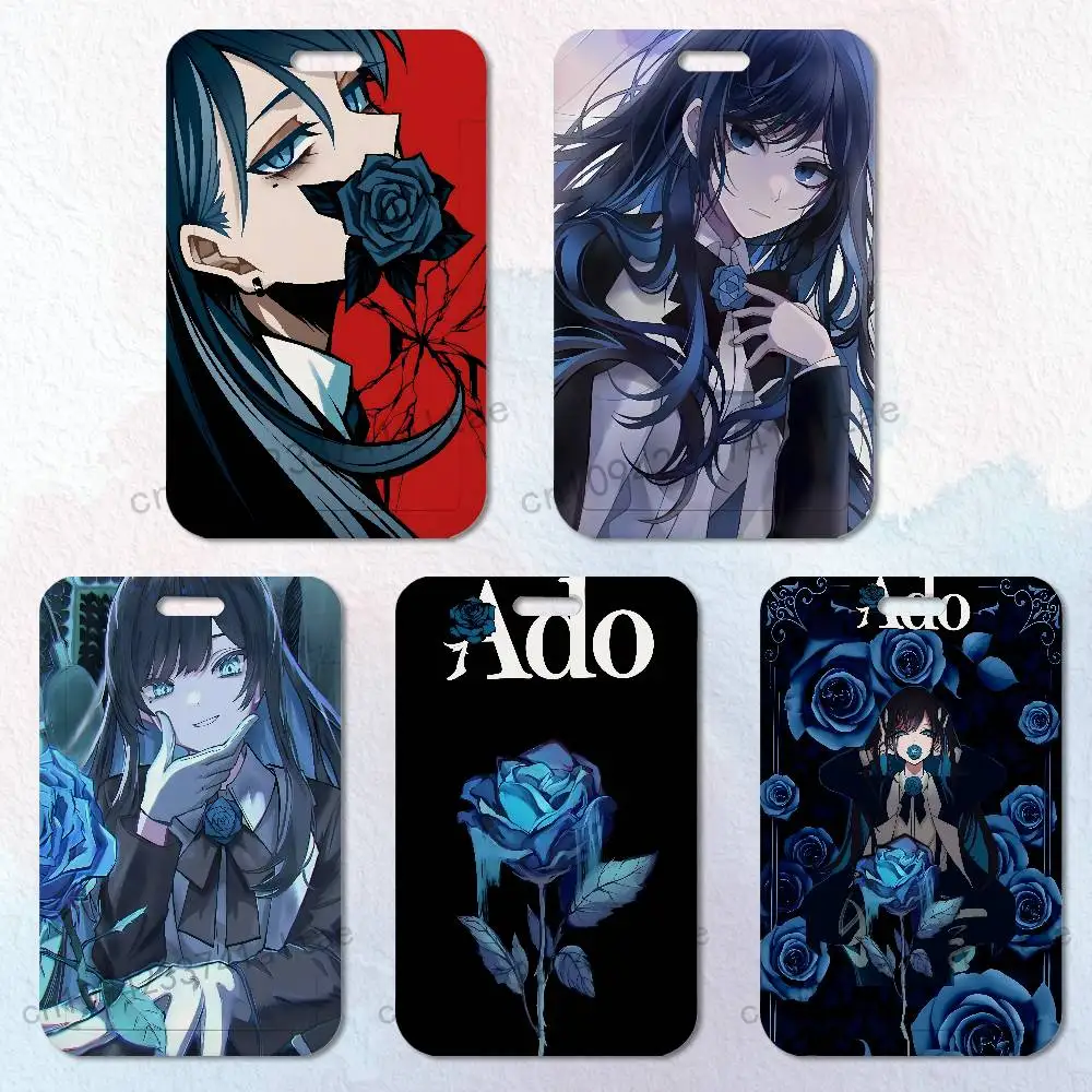 

artist A-Ado Badge Holder Pass Bus Work Card Cover Chest Pocket Students Card Holder Small Gift