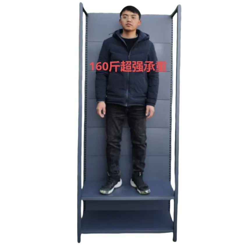 أرفف سوبر ماركت واسعة وسميكة، ورفوف عرض للتخزين بأربعة أعمدة، وجبات خفيفة للأم والطفل في متجر الراحة #4