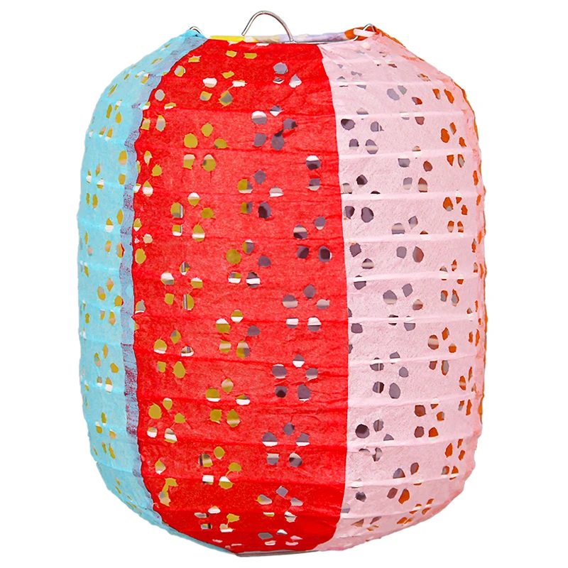 Elliptische, hohle chinesische Papierlaternen, 6 Zoll (15 cm), für Hochzeits-, Geburtstags- und Partydekoration, zum Aufhängen in Haus, Garten und Schlafzimmer. – Detail 6