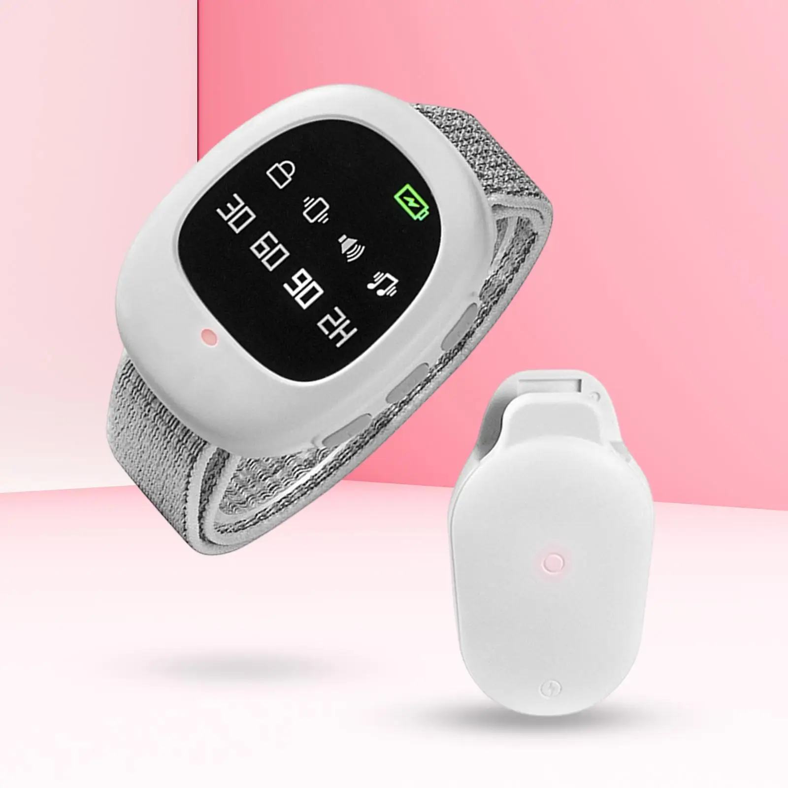 

Bedwetting 5 IP65 Waterproof Bedwetting Monitors Sensor Toilet Trainer Reminder Device for Boys Adult Children Kids