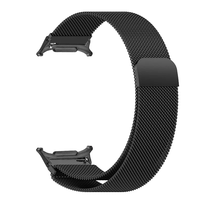 شريط حزام معدني لساعة سامسونج جالاكسي ، حافظة كمبيوتر ، طبقة زجاج مقسى ، حلقة مغناطيسية ، 7 ألترا ، 47