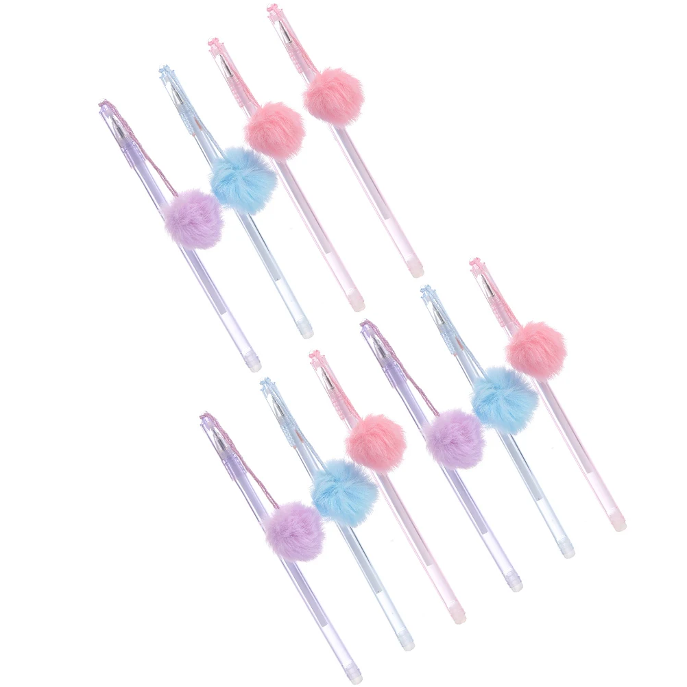 

10 Pcs Writing Pen Neutral Pendant Child Gel Brush Pens Ball Cute Creative Students