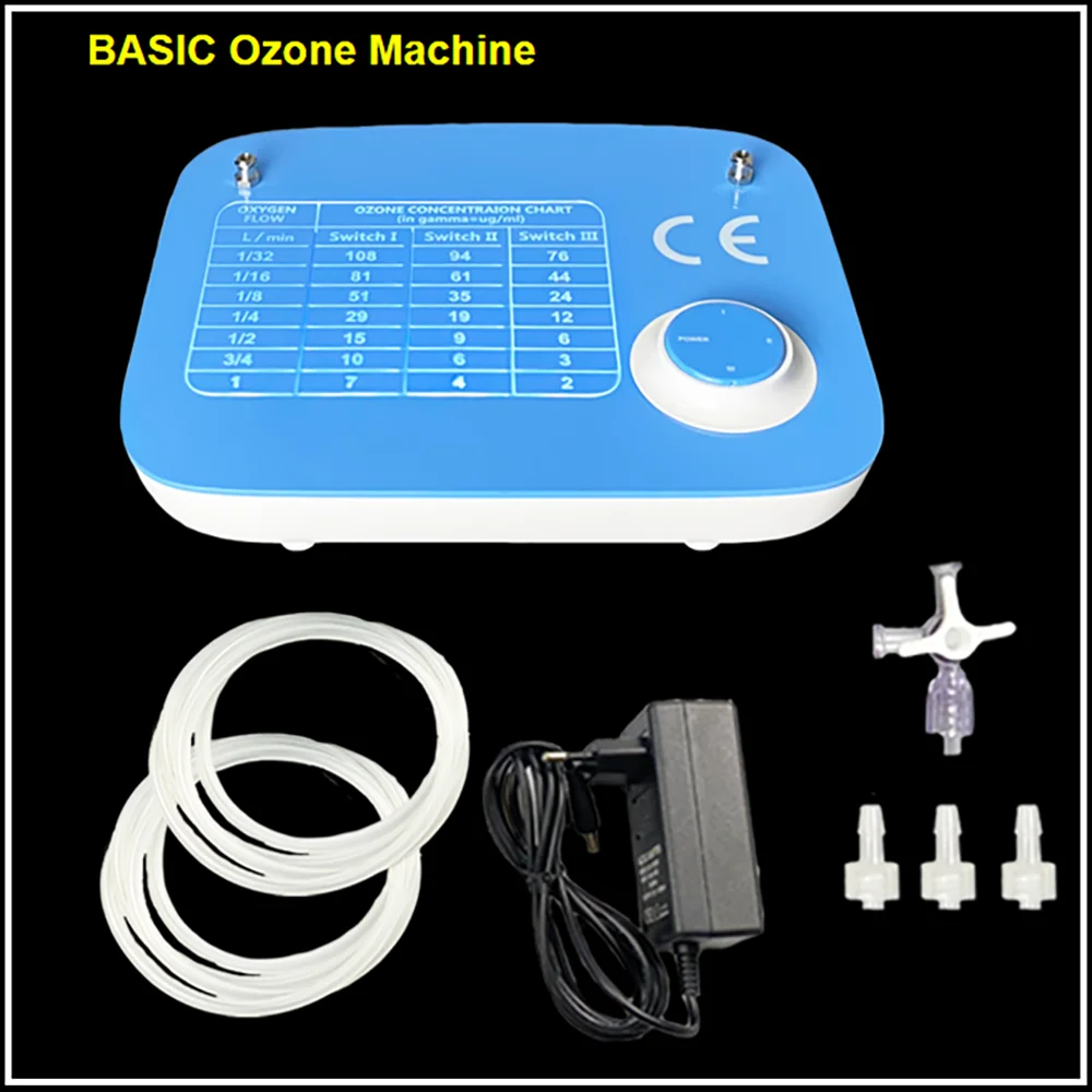 Home Clinic Hot Sell Full Quartz Electrode Ultrapure Medical Ozone Therapy Machine