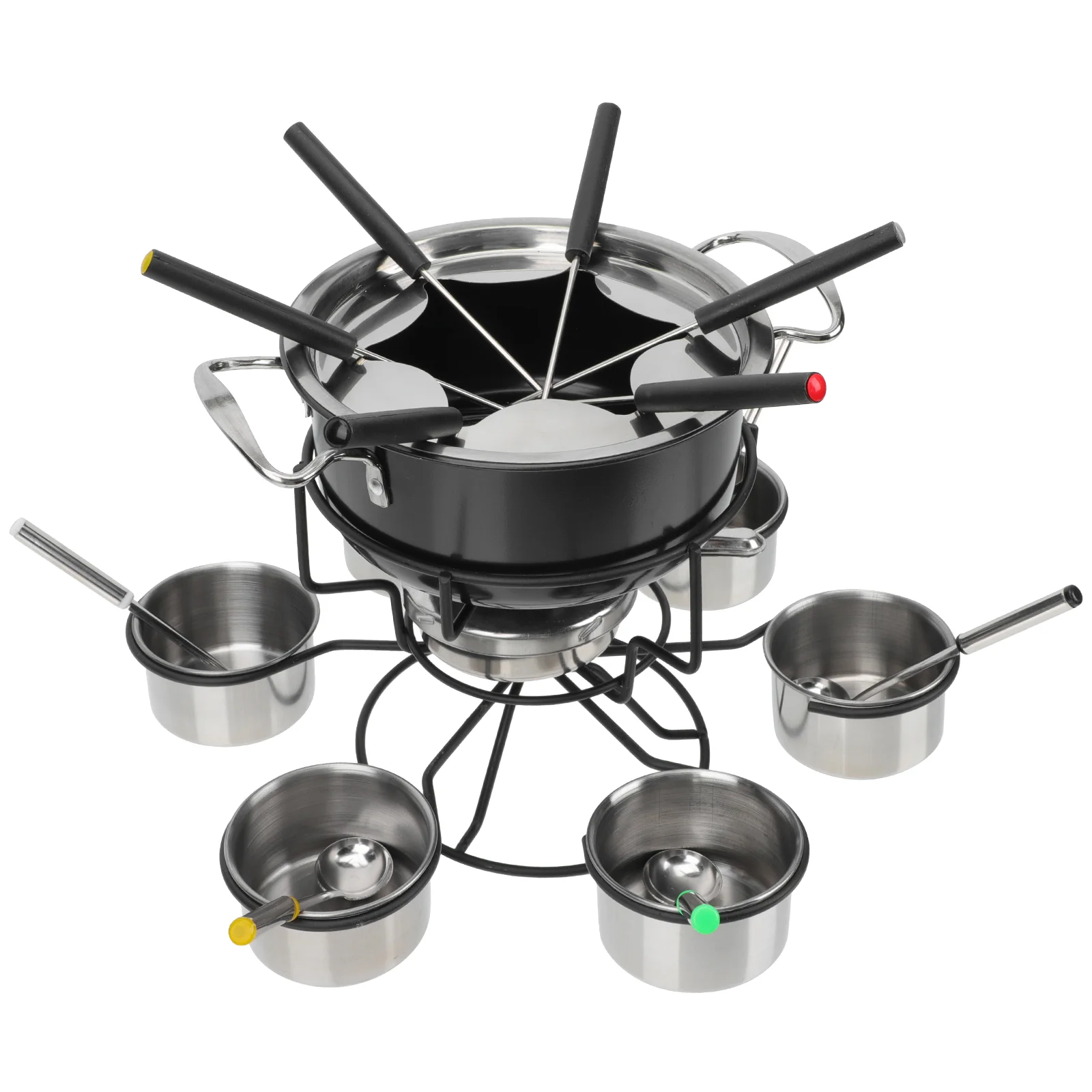 

1 Set of Fondue Tool Fondue Cooking Stove Safe Hot Pot Stove Portable Cookware Fondue Stove Fondue Cooking Burner