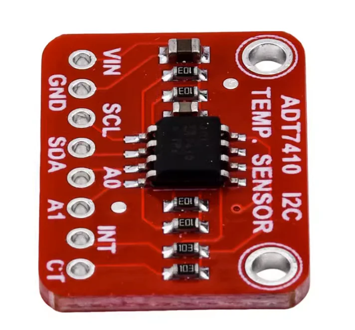 4089 Инструменты разработки датчика температуры ADT7410 Высокоточная коммутационная плата датчика температуры I2C