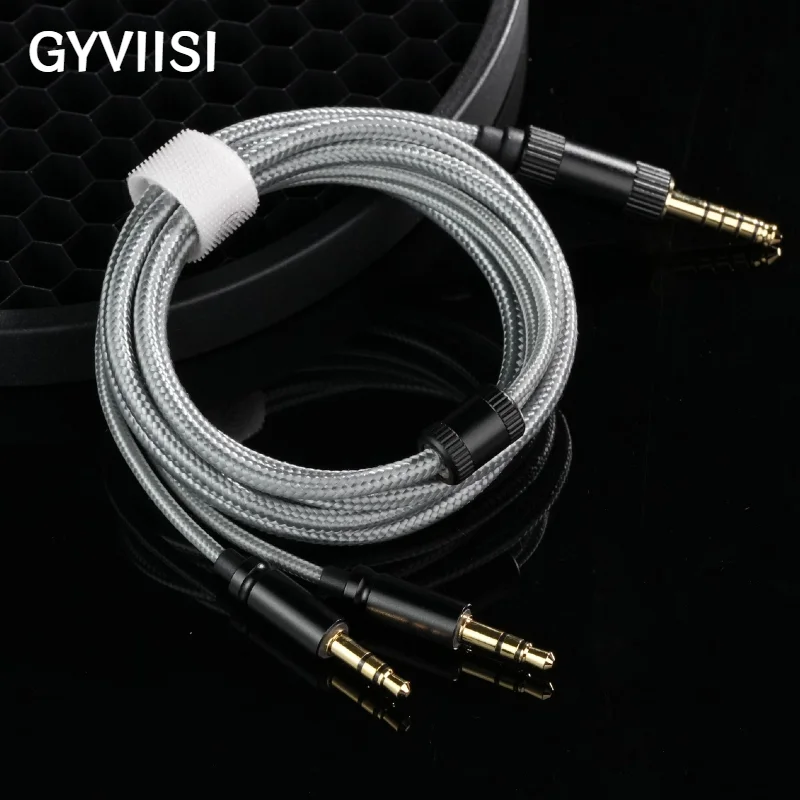 GVS-25 High-Conductivity OFC HiFi Upgrade Cable, Gold-Plated Plug, 3.5/4.4mm for Hifiman Arya/HE1000se/HE6se/ANANDA NANO/SUNDARA