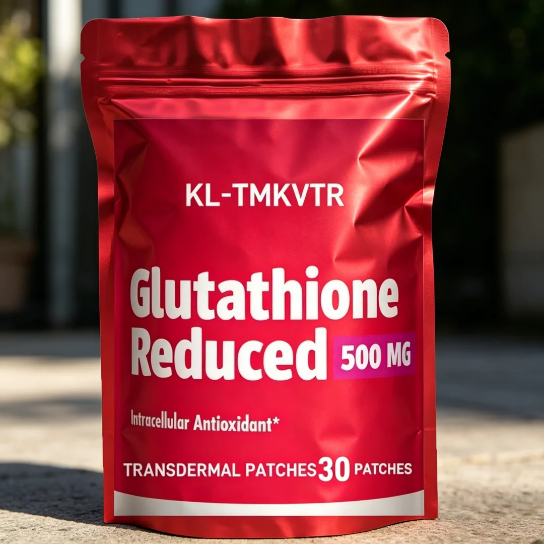 30 Patches Glutathione Reduced Transdermal Patches Master Antioxidant & Detoxifier - Immune & Cardiovascular Support