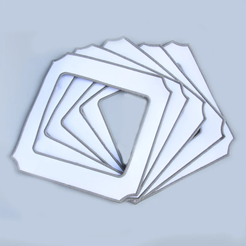 Microfiber Mop para ECOVACS Winbot, Window Cleaning Robot, Smart Wiping Acessórios, W850, W855, W836, W880, W83S, 10 pcs por lote