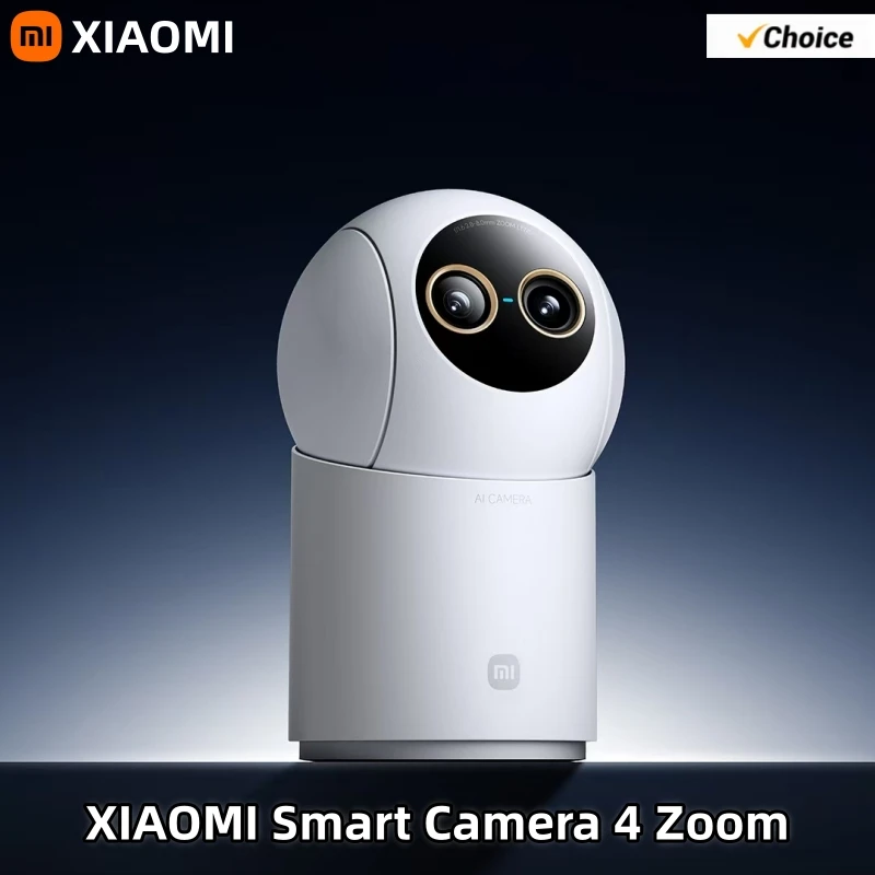 

XIAOMI Smart Camera 4 Zoom Version 8 million pixels 9x Hybrid Zoom New AI Algorithm Home Indoor Camera 4K Ultra Clear Monitoring